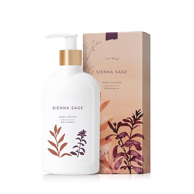 Thymes Sienna Sage Body Lotion - Hand and Body Cream (9.25 fl oz)