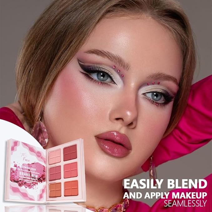 78 Colors All-In-One Makeup Palette β 5 Layer Makeup Kit with Matte & Shimmer Eyeshadows, Blushes, Highlighters, Lip Glosses & Lipsticks β Full Face Harmony Set β Holiday Gift for Women