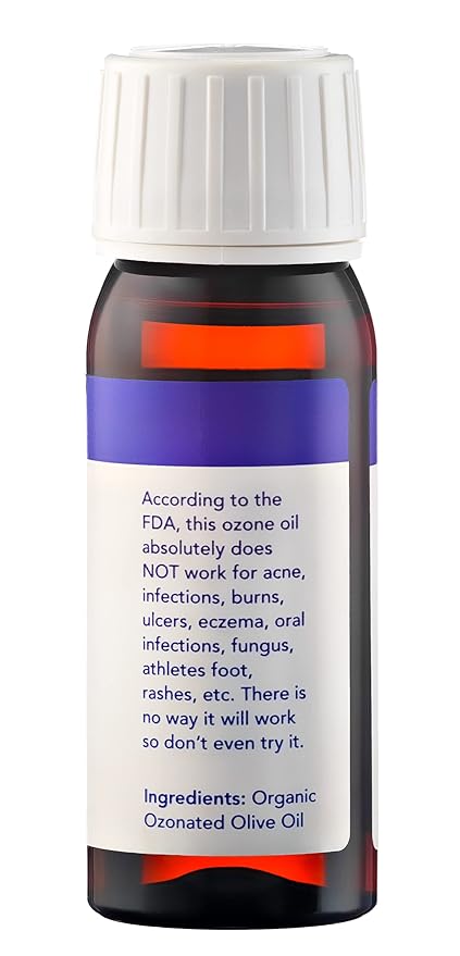 Pure Organic Ozonated Olive Oil Extra Strength 1200 Peroxide For Face and Skin Helps In Acne, Anti-Aging, Wrinkles and Rosacea For Sensitive Skin Made in Spain