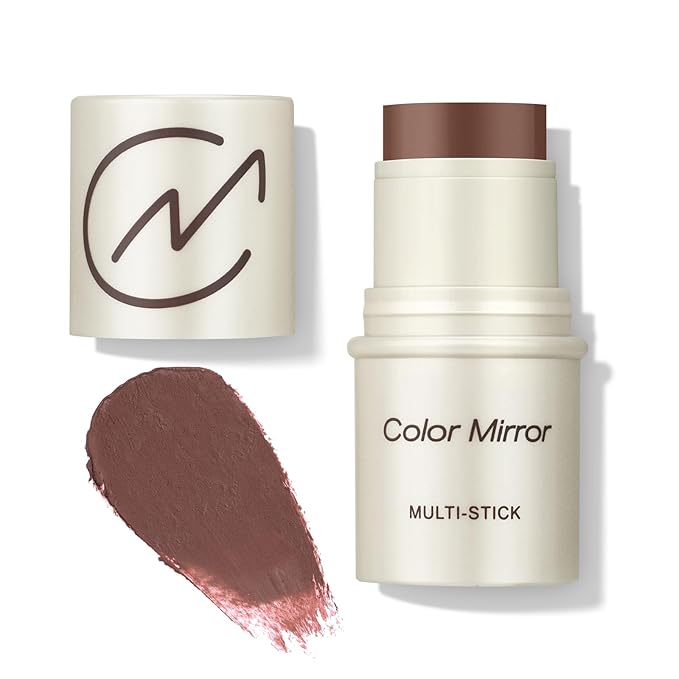 Multi-Use Makeup Stick - Blush, Lipstick, Eyeshadow & Highlighter For All Skin, Buildable Color, Long-Lasting, Lightweight, Natural Soft Finish(60 Bronze Matte), 0.158 oz