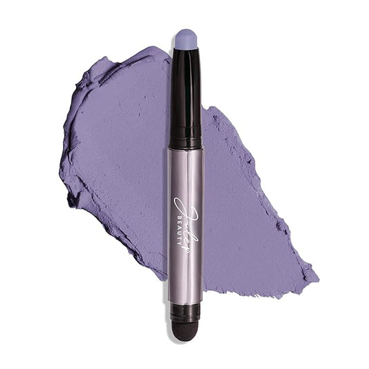 Julep Eyeshadow 101 Cream-to-Powder Waterproof Shadow Stick โ Periwinkle Matte โ Long-Lasting, Crease-Proof, Light Blue Purple Matte Cream Eyeshadow with Built-in Smudger
