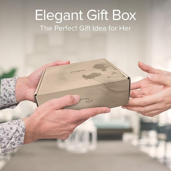 ZAAINA Spa Gift Set for Her - Relaxation Spa Kit for Women, Handmade in USA, Pampering At Home Bath and Body Self Care Spa Package, Luxury Spa Birthday Gifts for Women, Spa Gift Basket for Mom