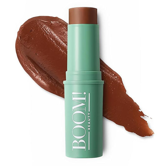 BoomStick Bronze โข 3-in-1 Cream Blush Stick for Eyes, Lips & Cheek, Long-Wearing Blendable & Building Color Vegan Lipstick Pen for All Skin Types Boom Stick By Cindy Joseph