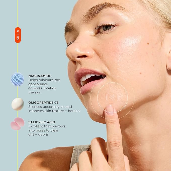 ZitSticka Killa Acne Patches for Face - World's Most Potent Pimple Patch with Fast-Acting Microdarts - Starts Working within 2 Hours for Deep, Early-Stage Zits & Blemish - 4 Count