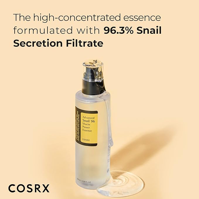 COSRX Skin Cycling Routine - Snail Mucin 96% Essence + Retinol 0.5 Oil, Recovery Set for Face and Neck, Fine Lines Spot Treatment, Repair Oil for Face