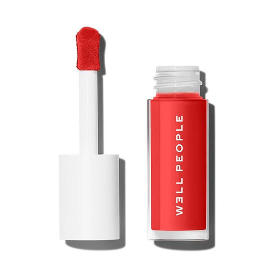 Well People Lush Lip Tinted Oil, Moisturizing Lip Oil For Nourishing & Conditioning Lips, Adds Sheer Color, Vegan & Cruelty-free, Wildflower