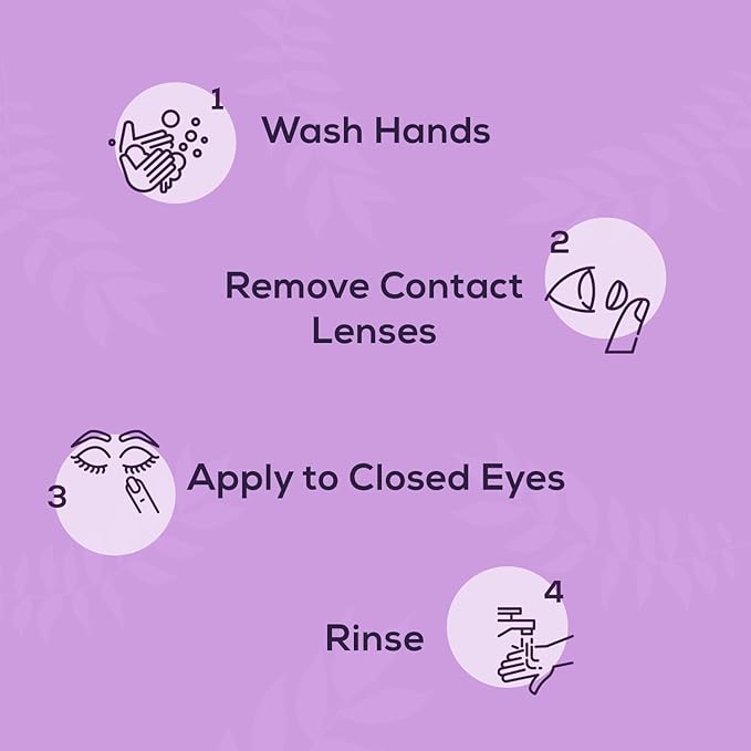 NOVEHA Lavender and Tea Tree Oil Eyelid Foaming Cleanser | Hydrating Hypoallergenic Daily Soap For Eyelashes and Lids, For Demodex, MGD, Stye Eye, Eye Irritations & Dry Skin | 3.38 fl oz (100ml)