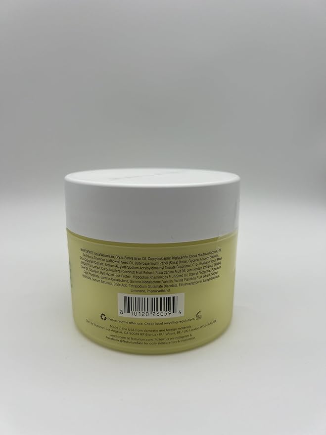 Naturium The Glow Getter Whipped Multi-Oil Body Butter, Firming Cream & Body Moisturizer with Shea Butter, 7.7 fl oz