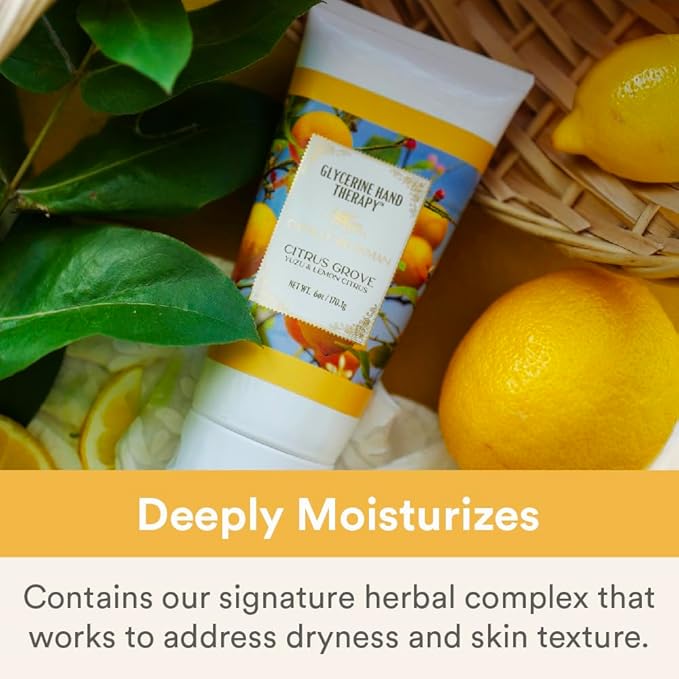 Camille Beckman Hand and Body Duet Set, Silky Body and Glycerine Hand Cream, Citrus Grove