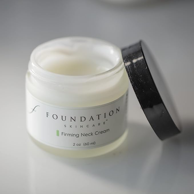 Firming Neck Cream - Firms, Strengthens, & Hydrates Crepey Skin for a More Youthful-Looking Neck & Décolletage - with Peptides & Natural Moisturizing Agents - 2 Oz