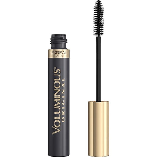 LโOreal Paris Makeup Voluminous Original Volume Building Mascara, Black Brown, 0.28 fl; oz.
