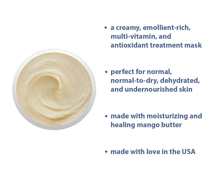 Raya Skin Recovery Masque (600) | Calming, Multi-Vitamin Facial Treatment Mask for Dry and Dehydrated Skin | Nourishes, Brightens, and Refines Complexion