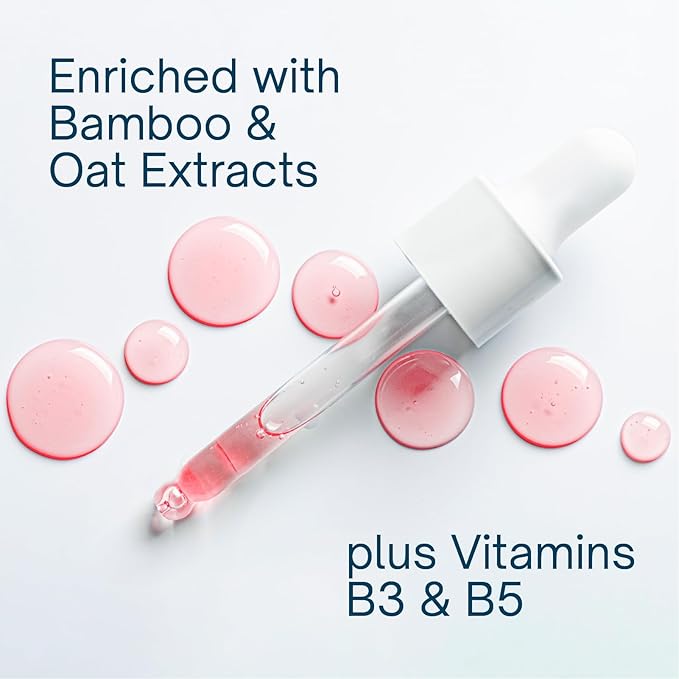 Hyaluronic Acid Serum with Bamboo & Oat for Hydrating & Anti-Aging 1.01 Ounces