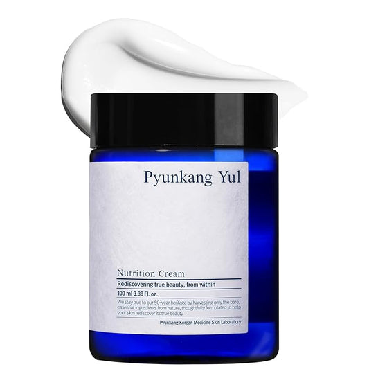 PYUNKANG YUL Nutrition Cream - Korean Skin Care Face Cream - Facial Moisturizer for Dry and Combination Skin Types - Healthy Natural Ingredients Shea Butter, Macadamia Deeply Moisturize Skin 3.4 Fl oz