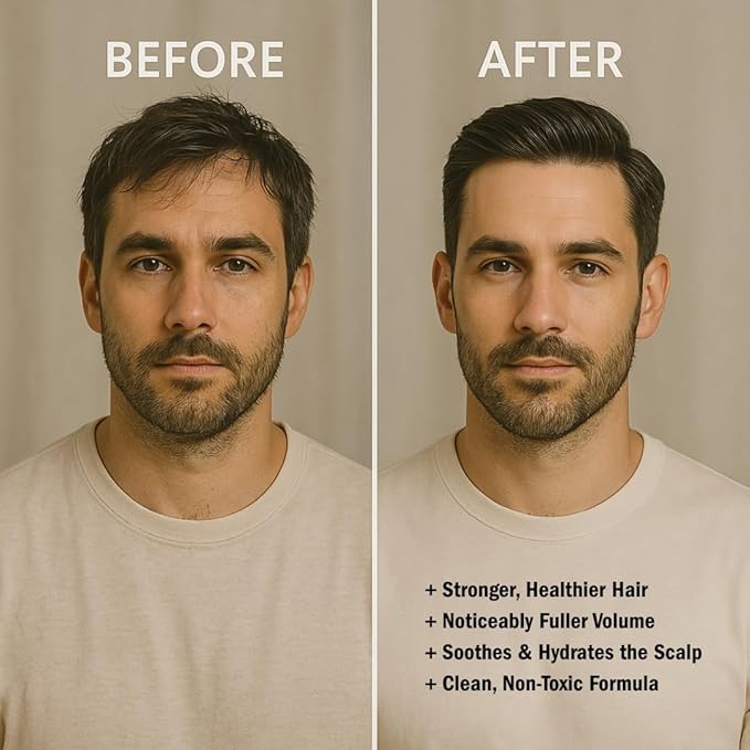 Men's Ultimate Shower Trio – EWG Verified Body Wash + Shampoo + Conditioner (All are 10 oz) – Sulfate/Paraben-Free, Gentle for All Skin & Hair Types