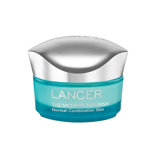 Lancer Skincare The Method: Nourish Womenโs Anti-Aging Moisturizer with Hyaluronic Acid, Daily Face Moisturizer, Normal or Combination Skin