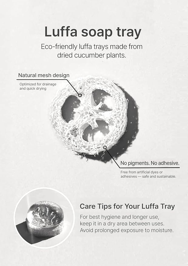 SEEDBEE Dew Soap – Biodegradable Face & Body Bar Morning Skincare Routine Clean-Rinse Formula, Great for Dry and Combination Skin Vegan, Eco-Friendly Skincare