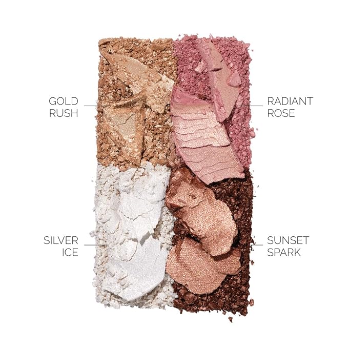 OFIR Pivot Powder | Multi-Use Glow Hydrating Highlight Blush Face Powder | Vegan Formula, Lightweight Buildable Texture | Crease-Free Compact Blush Highlighter | Sunset Spark - Warm Copper | 0.24 OZ
