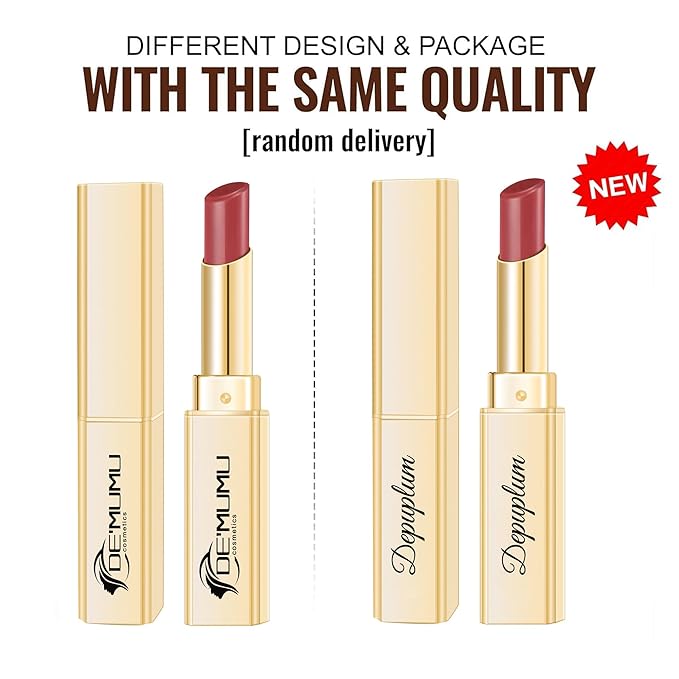 Pink Lipstick for Women Hydrate Glossy Lipstick Moisture Lip Gloss Sheer-Medium Coverage ShineTinted Lip Balm for Dry Lips,DM96 Dusty Pink
