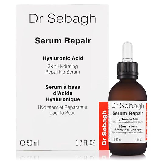Dr Sebagh Serum Repair (1.7 fl oz) | Award-Winning Hyaluronic Acid Facial Hydrator | Anti Aging & Wrinkle | Skin Moisturizing & Repairing Formula | Collagen Boosting Youthful Glow For Women & Men