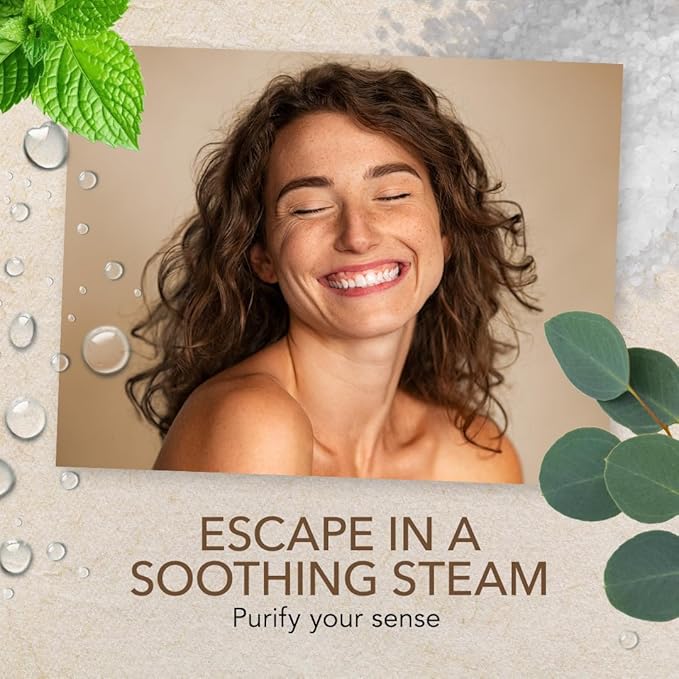 Shower Steamers Aromatherapy - Birthday Gifts for Women - Shower Bombs Aromatherapy, Spa Day Essentials, Relaxation Spa Gifts - Self Care Unique Gifts for Women and Men (Peppermint & Menthol 8 Count)
