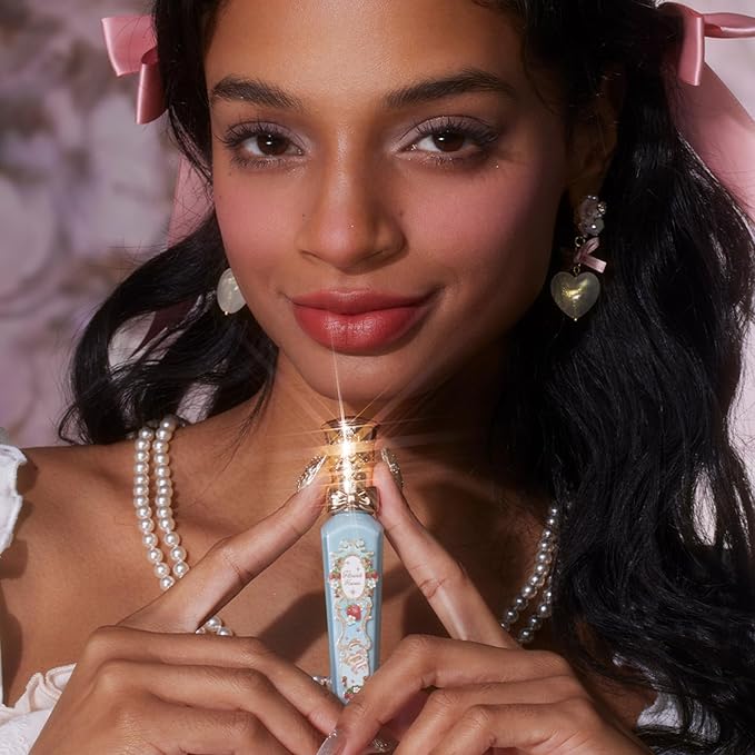 Flower Knows Strawberry Rococo Cloud Lip Cream,Velvety Matte Liquid Lipstick,Nude Lipstick,Long Lasting Lip Stain,Kiss-proof Blurred Lipstick for Girls&Women,0.12 Fl Oz(S03 Caffe Mocha)