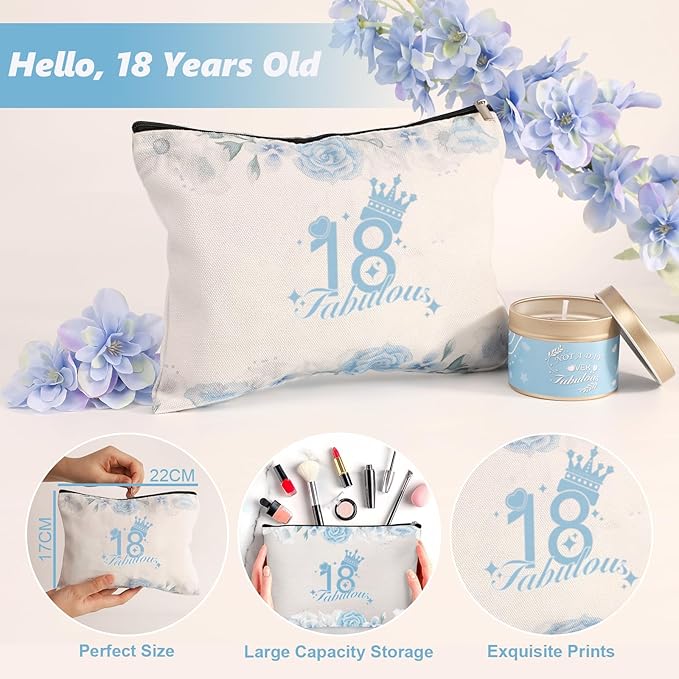 18th Birthday Gifts for Her, 18th Birthday Ideas, Relaxing Spa Gifts for 18 Year Old Girl, Best Friends Female Daughter Sister Her Girlfriend Coworker