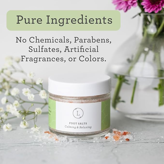 Lizush Lemongrass 6-Piece Spa Gift Set for Women - Relaxing Self-Care Basket, Luxury Handmade Body Care Items for Premium Relaxation - Sending Hugs - Handmade in The USA