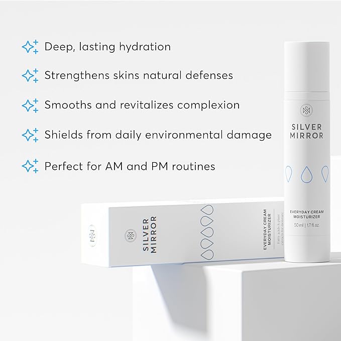 Everyday Cream Moisturizer (1.7 Fl Oz), Face Moisturizer, Long Lasting Hydration to Plump and Protect, Fast Absorbing, Face Cream for Women, for All Skin Types