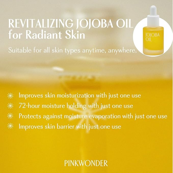 PINKWONDER Beginner Edition Skincare Set | USDA Organic Jojoba Oil | Hydrating & Soothing Routine | Travel Essentials for Women | Korean Skincare Gift