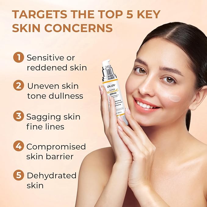 Vitamin C Serum for Face | 84% Super C Serum for Women Over 70, with Vitamin C Hyaluronic Acid Caffeine for Mature Skin All-In-One Hydrate, Repair, Firm, Lift, Smooth Fine Lines - 50ml