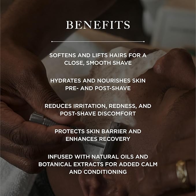 Caswell-Massey Heritage Almond Shave Cream, Natural Men’s Shaving Cream for Smooth Beard Shaving, Soothing for Sensitive Skin, USA Made, 8 Fl Oz