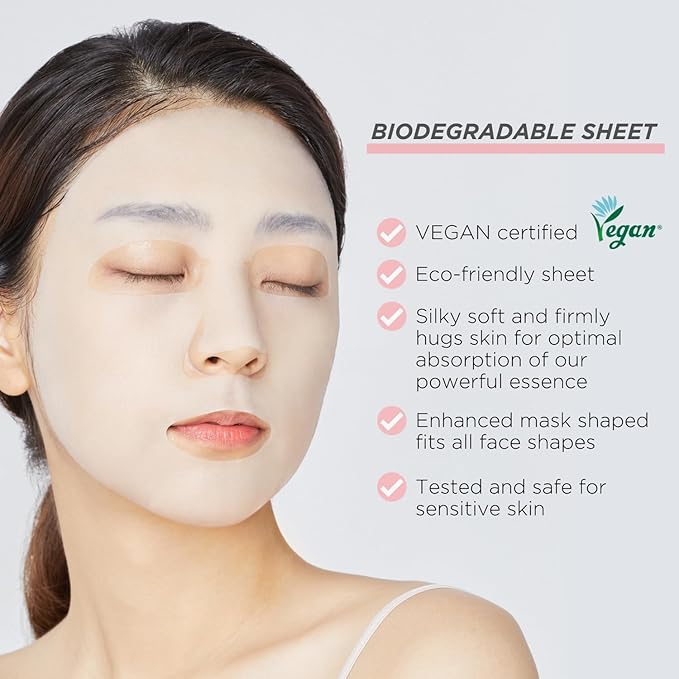 Mediheal Sheet Mask New Essential HERO 16 pack (Collagen, Tea Tree, Madecassoside, Vita) | Korean Skincare Facial Sheet Mask Combo Kbeauty Korean Glass Skin