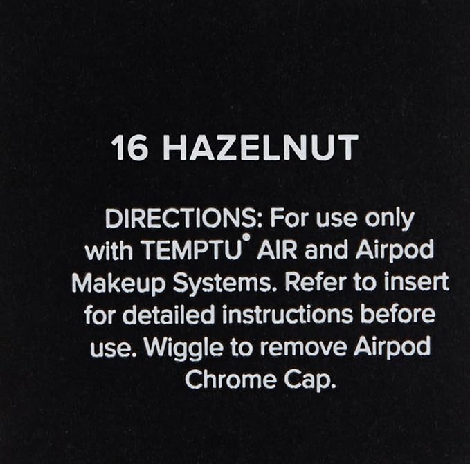 TEMPTU Perfect Canvas Airbrush Foundation Airpod: Anti-Aging Long-Wear Makeup, Buildable Coverage Semi-Matte, Natural Finish