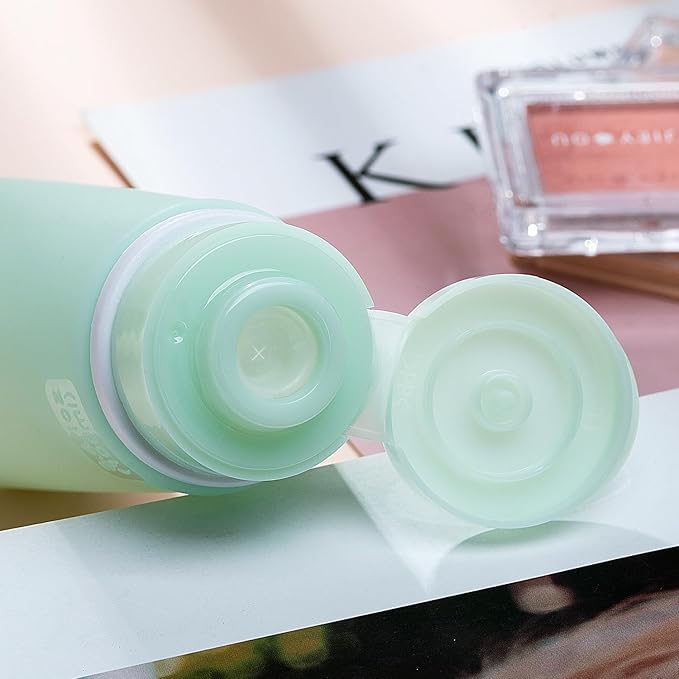 Valourgo 15 Pack Travel Bottles Set, TSA Approved Leak Proof Silicone Travel Containers Jar for Toiletries, Lotion Body Wash, Travel Essentials