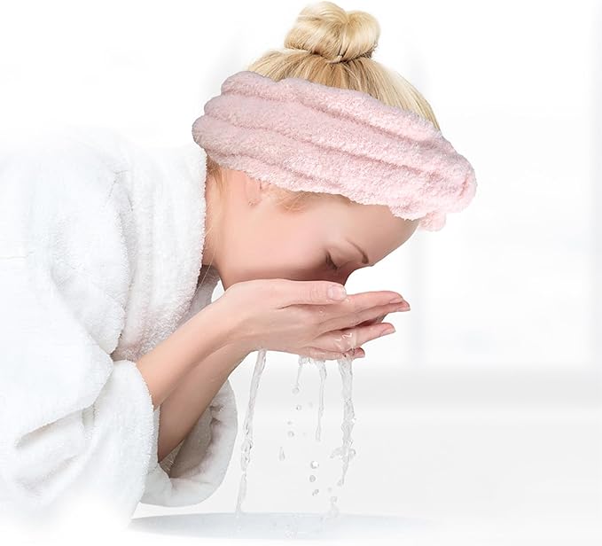 JOOJA Birthday Cozy Thinking of You Get Well Soon Gift Basket Care Package with Blanket, Fuzzy Socks, Eye Mask, Headband Cozy Essentials - Pink