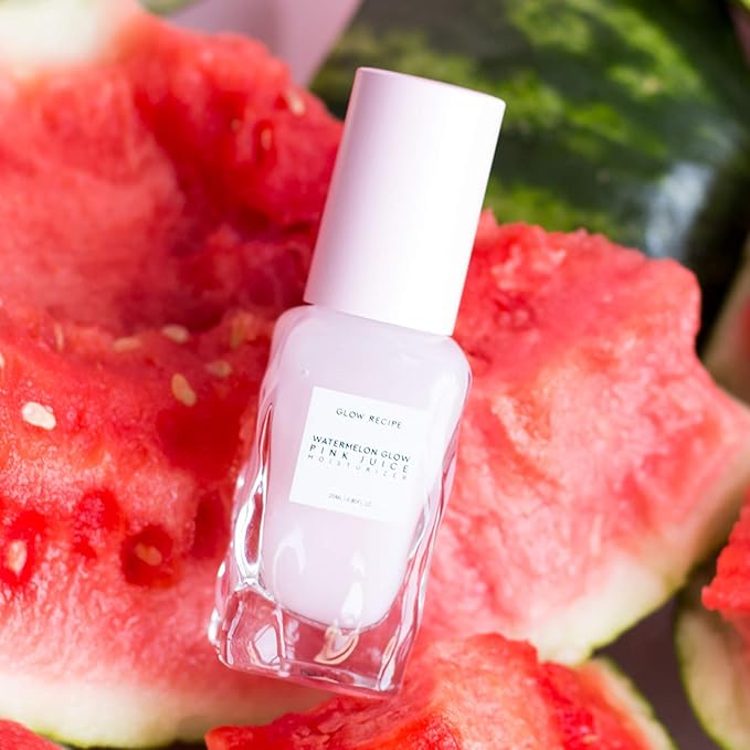 Glow Recipe Back to School Essentials Kit - Watermelon Toner (40ml) + Dew Drops (15ml) + Blur Drops (5ml) + Pink Juice Moisturizer (25ml) + Watermelon Mist (75ml)