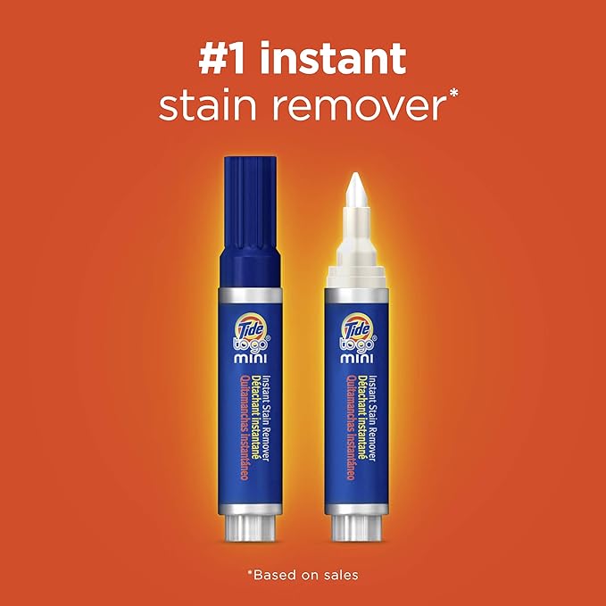 Tide to Go Mini Instant Stain Remover, Orange, (Pack of), 1 Count