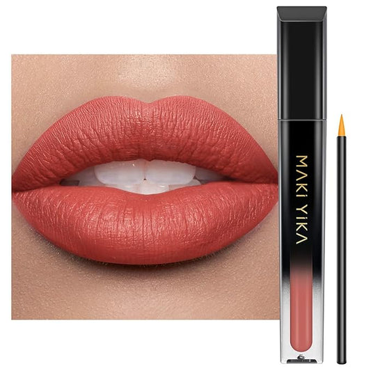 MAKI YIKA Red Lipstick for Women Color Stay Long Lasting Lipsticks, No Smudge Matte Liquid Lipstick Transferproof Cruelty-Free Lip Color |No Rules