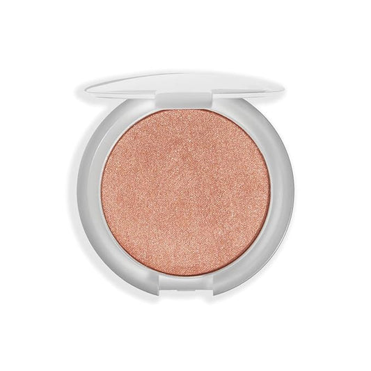 OFIR Pivot Powder | Multi-Use Glow Hydrating Highlight Blush Face Powder | Vegan Formula, Lightweight Buildable Texture | Crease-Free Compact Blush Highlighter | Sunset Spark - Warm Copper | 0.24 OZ