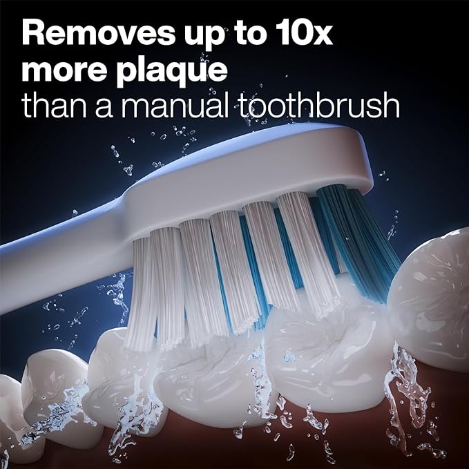 Aquasonic Duo - Dual Handle Ultra Whitening 40,000 VPM Wireless Charging Electric ToothBrushes - 3 Modes with Smart Timers - 10 Dupont Brush Heads & 2 Travel Cases Included