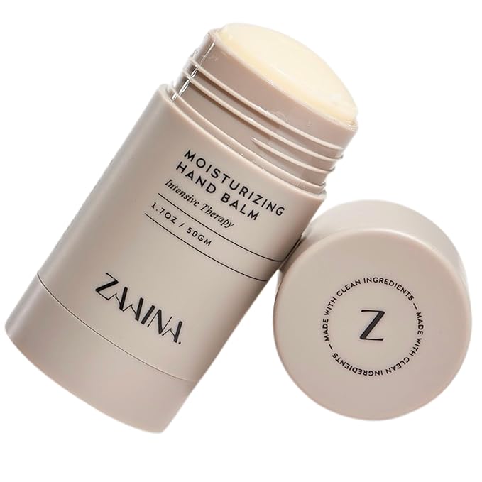 ZAAINA Intensive Hand Balm Stick - Natural Moisturizing for Dry, Cracked Hands - 1.7 oz