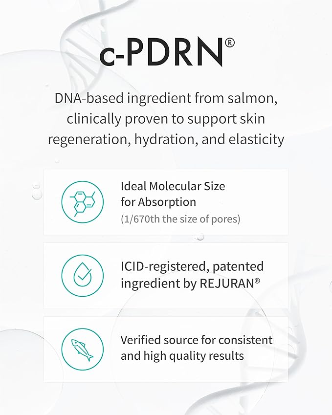 REJURAN® Recover c-PDRN® Lifting Ampoule - High Does Original Salmon DNA PDRN Serum DNA for Rejuvenation, Hydration, Skin Soothing, and Intensive Anti-Aging Korean Skincare. (2ml x 14 Vials)