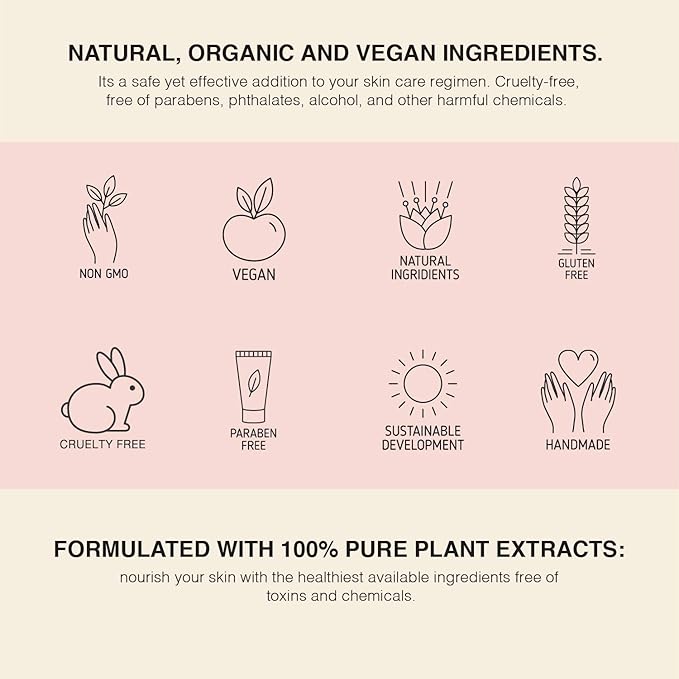 BEAUTE DE PROVENCE Peony Multi-Use Oil for Face, Body and Hair - Organic Blend of Apricot, Vitamin E Sweet Almond Oil for Dry Skin, Rose Petals & Bergamot Essential Oil - 4 Fl Oz