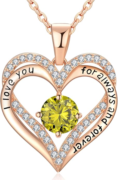 18K Rose Gold Necklaces for Women Birthday Gifts for Women Jewelry for Women Birthday Gifts for Wife Girlfriend Daughter Wife Birthday Gifts for Anniversary Mothers Day Christmas Valentines Gifts