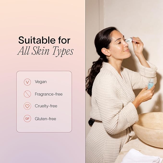 Solawave Renew Complex Red Light Therapy Activation Serum for Face & Neck | Pairs with LED Facial Wand Device | Hydrates & Plumps the Skin | Blue Tansy, Aloe Vera, Hyaluronic Acid (1 Oz)