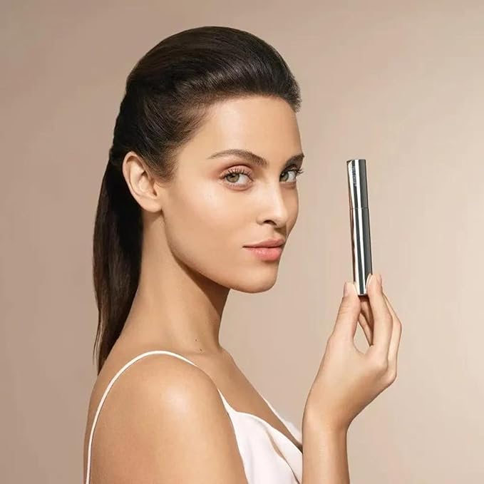 Nu Skin LightShine Curl & Lash Mascara | Nourishing Black Mascara for Visibly Curled Eyelashes | Waterproof Formula, Strengthens Lashes, Great for Eye Makeup | Long-Lasting Wear