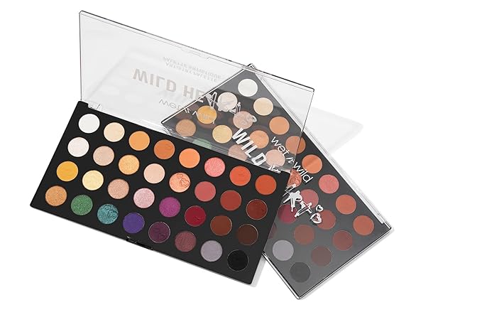 wet n wild Artistry Eyeshadow Makeup 32 Pan Palette, Highly-Pigmented Matte, Shimmer, Metallic Finishes, Long Lasting Builadble & Blendable Formula Cruelty Free & Vegan - Wild Heart