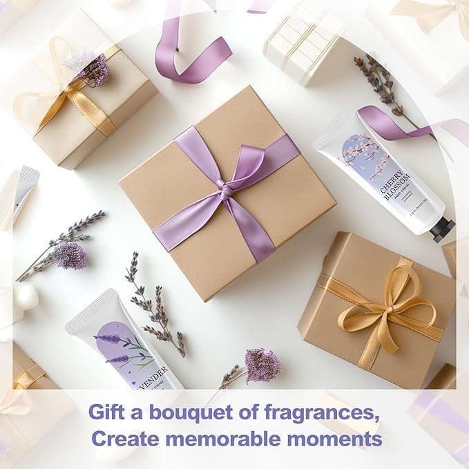 spa luxetique 20 Pack Hand Cream Gifts Stocking Stuffers for Women Hand Lotion for Dry Cracked Travel Size Mini Moisturizing Lotion Gifts for Women Appreciation Gifts 20 x 1.0 oz/30ml