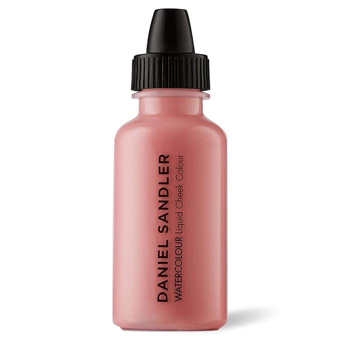 Daniel Sandler WATERCOLOUR BLUSH LIQUID CHERUB. Buildable & Blendable Long-Lasting Waterproof Liquid Blush for Cheeks & Lips for All Skin Types including Mature, Dry, Combination & Oily.